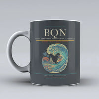 Thumbnail for Rafael Hernández Airport (BQN) airport code design on gray ceramic mug