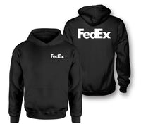 Thumbnail for FedEx logo on black double side hoodie
