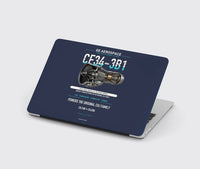 Thumbnail for CF34-3B1 design on navy blue MacBook case