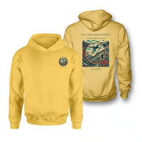 Thumbnail for VINTAGE G4490 - The Seed Drop Spring - Double-Side Hoodie design on yellow double side