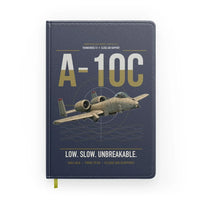 Thumbnail for A-10C Thunderbolt II design on navy blue notebook