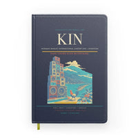 Thumbnail for Norman Manley International Airport (KIN) design on navy blue notebook