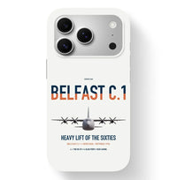 Thumbnail for Short Belfast C.1 design on white magsafe iphone case, for iPhone 17 Pro