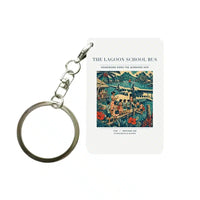Thumbnail for VINTAGE G4270 - The Lagoon School Bus - Designed Key Chain design on white