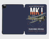 Thumbnail for Fairey Swordfish Mk I design on navy blue ipad tablet case