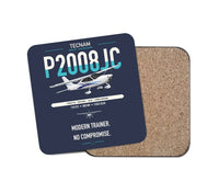 Thumbnail for Tecnam P2008JC NG design on navy blue 1 piece coaster