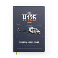 Thumbnail for Airbus H125 design on navy blue notebook