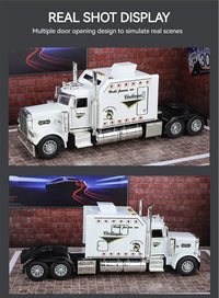 Thumbnail for 1:24 Peterbilt 389 Tractor Trailer Toy Truck - view 16