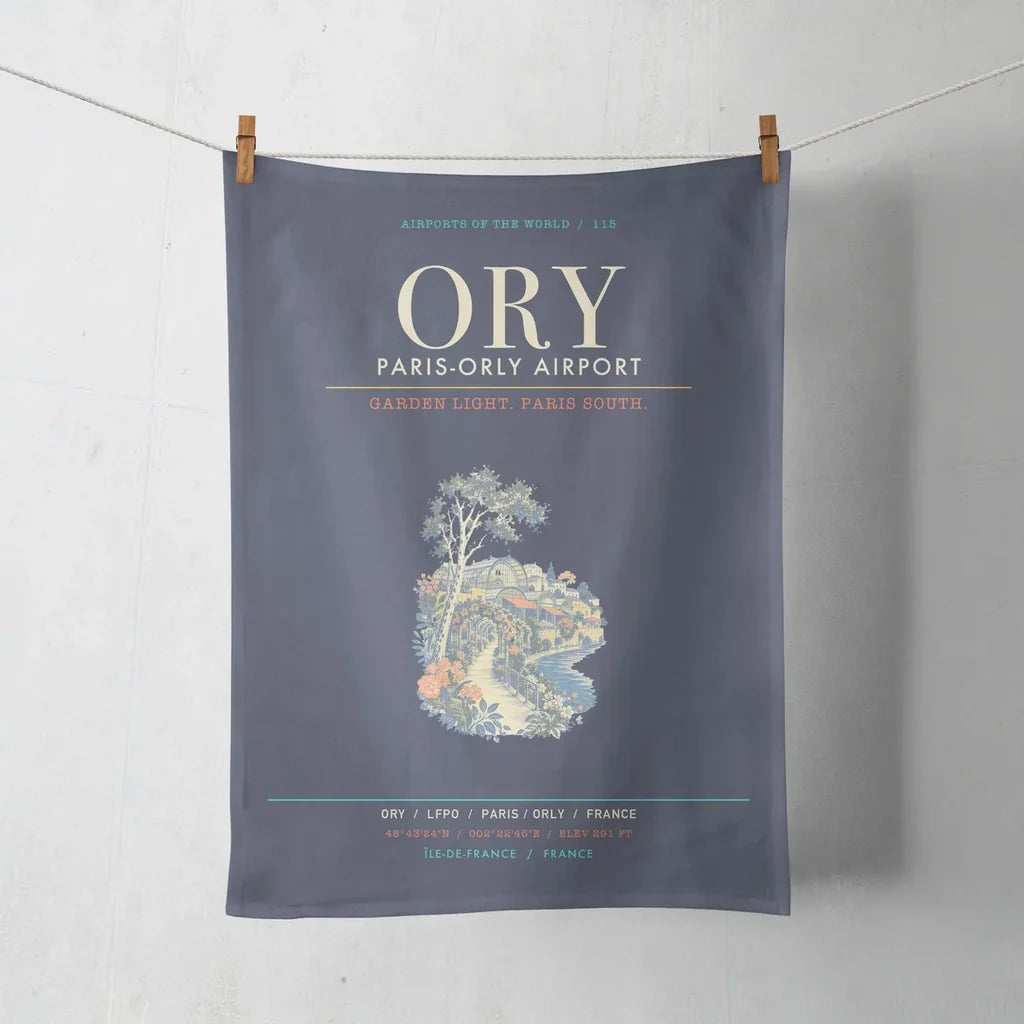 Paris-Orly Airport ORY - Navy Blue
