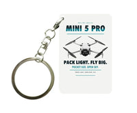 Thumbnail for DJI Mini 5 Pro Key Chain design on white key chain