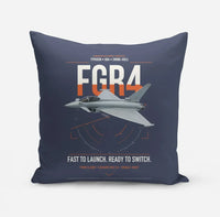 Thumbnail for Eurofighter Typhoon FGR4 design on navy blue pillow