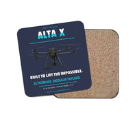 Thumbnail for Freefly Alta X design on navy blue 1 piece coaster