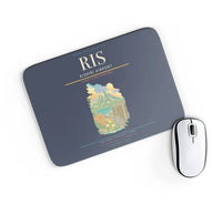 Thumbnail for Rishiri Airport (RIS) design on navy blue rectangle mouse pad