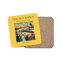 Thumbnail for The Jet Dawn - Designed Coasters design on yellow 1-piece