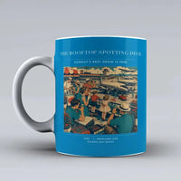 Thumbnail for VINTAGE G4221 - The Rooftop Spotting Deck - Ceramic Mug design on turquoise