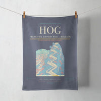 Thumbnail for Frank País Airport (HOG) design on navy blue towel