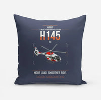 Thumbnail for Airbus H145 D3 design on navy blue pillow
