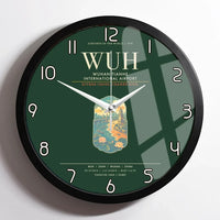 Thumbnail for Wuhan Tianhe International Airport WUH Wall-Clock Framed - Dark Green