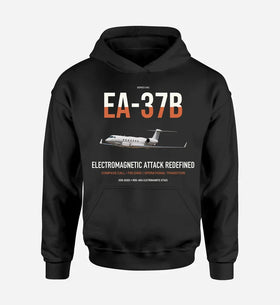 Single-Side Printing — EA-37B Compass Call Double-Side Hoodie