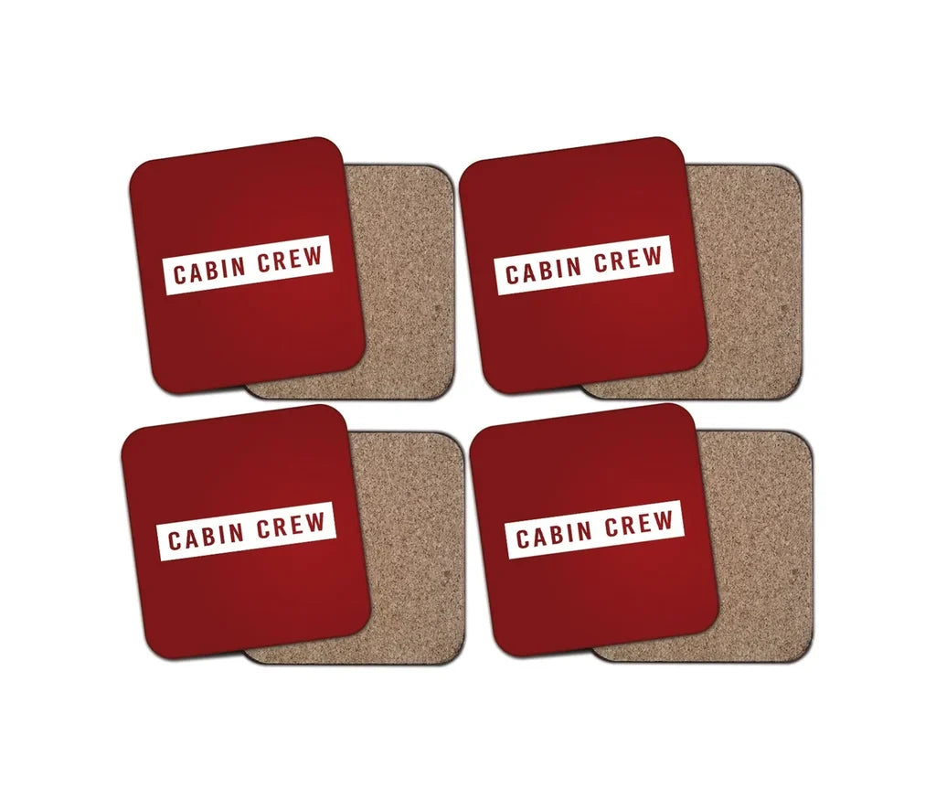 Cabin Crew Text Coaster - view 16