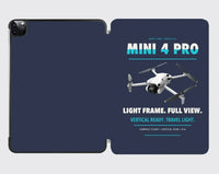 Thumbnail for DJI Mini 4 Pro design on navy blue ipad tablet case