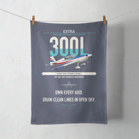 Thumbnail for Extra 300L design on navy blue towel