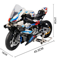Thumbnail for 1920Pcs BMW M1000RR For Building Blocks Motorcycle Model - view 16