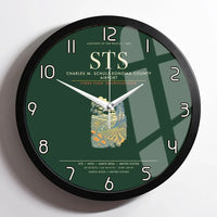 Thumbnail for Charles M. SchulzSonoma County Airport Santa Rosa STS Wall-Clock Framed - Dark Green
