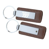 Thumbnail for Customisable Amazing Piloteyes737 Faux Leather Key Chain - view 16