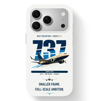 Thumbnail for Boeing 737 MAX 7 design on white magsafe iphone case