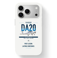 Thumbnail for Diamond DA20 design on white magsafe iphone case, for iPhone 17 Pro