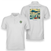 Thumbnail for VINTAGE G4153 - The Glacier Mail Run - Double-Side Polo T-Shirt design on white