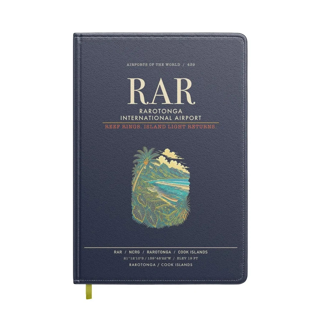 Rarotonga International Airport RAR - Navy Blue