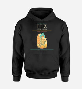 Single-Side Printing — Lublin Airport (LUZ) Double-Side Hoodie