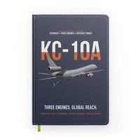Thumbnail for KC-10A EXTENDER design on navy blue notebook