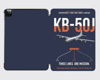 Thumbnail for KB-50J Superfortress design on navy blue ipad tablet case