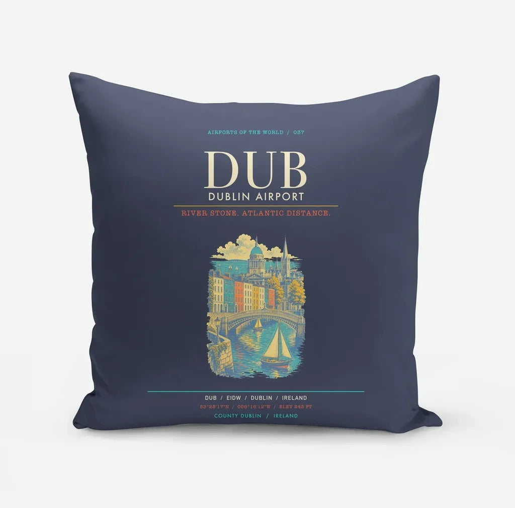 Dublin Airport DUB - Navy Blue