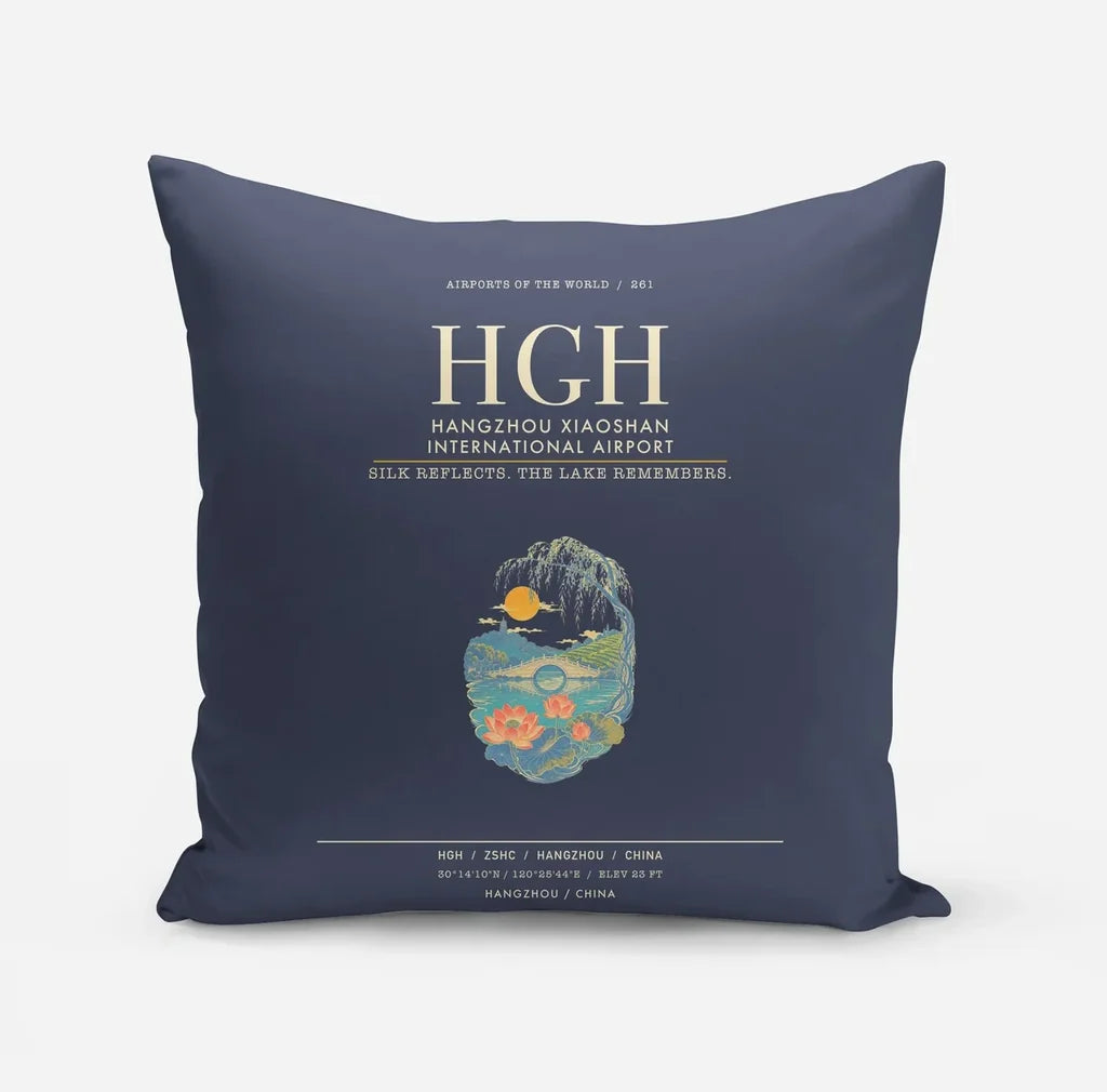 Hangzhou Xiaoshan International Airport HGH - Navy Blue