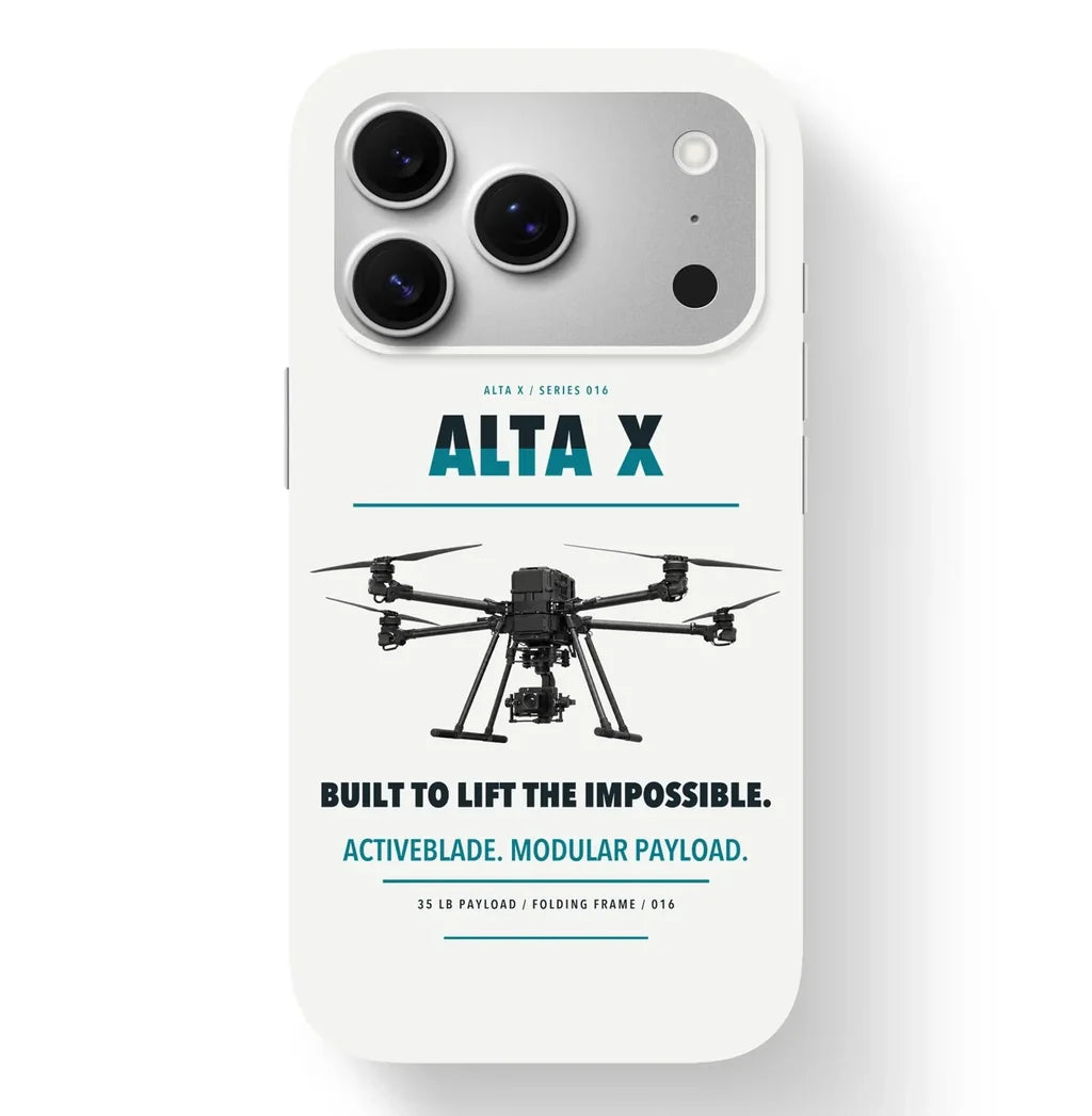 Freefly Alta X Case design on white iphone case