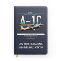 Thumbnail for Aviat Husky A-1C-180 design on navy blue notebook
