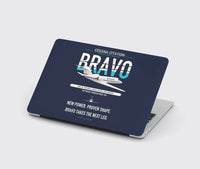 Thumbnail for Cessna Citation Bravo design on navy blue MacBook case