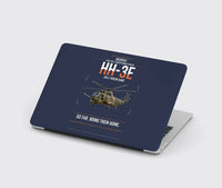 Thumbnail for Sikorsky HH-3E Jolly Green Giant design on navy blue MacBook case