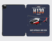 Thumbnail for Airbus H130 design on navy blue ipad tablet case