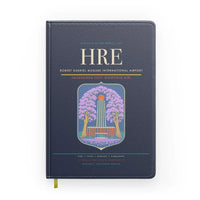 Thumbnail for Robert Gabriel Mugabe International Airport (HRE) design on navy blue notebook