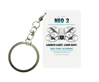 Thumbnail for DJI Neo 2 Key Chain design on white key chain