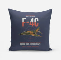 Thumbnail for F-4C Phantom II design on navy blue pillow