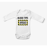 Thumbnail for Blood Type AVGAS Baby Bodysuit - view 16