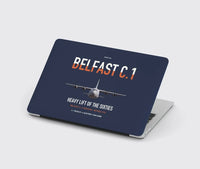 Thumbnail for Short Belfast C.1 design on navy blue MacBook case
