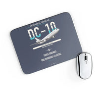 Thumbnail for McDonnell Douglas DC-10 design on navy blue rectangle mouse pad