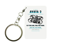 Thumbnail for DJI Avata 2 Key Chain design on white key chain